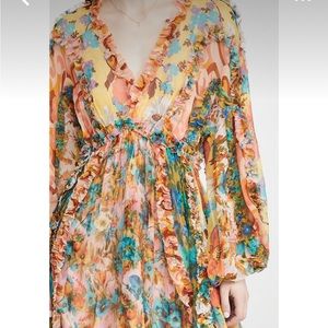 Zimmermann Estelle Billow Mini Dress